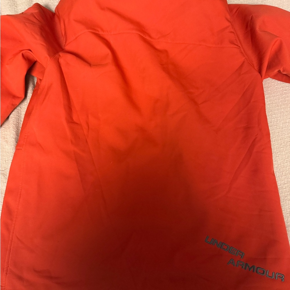 Under Armour Orange Soft Shell Jacket - image 1